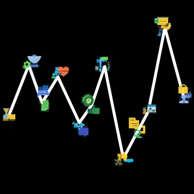 Illustration fluctuate