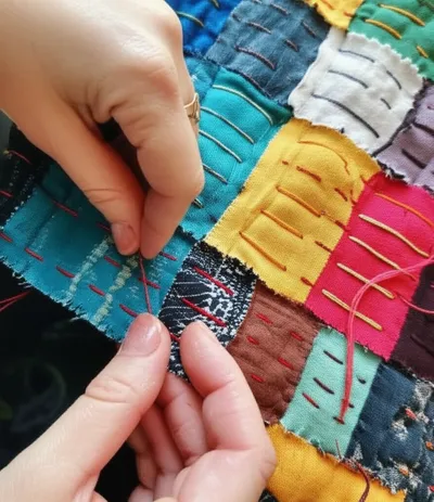 Hình ảnh minh họa quilting - Ảnh 1