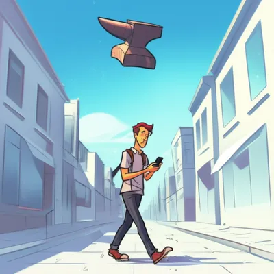 Illustration blindsided - Image 1