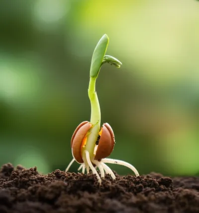 Illustration germinating