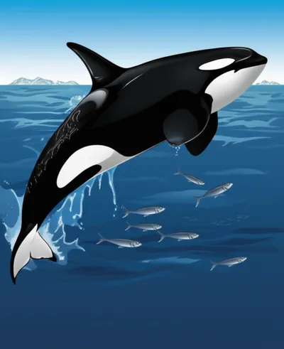 Illustration orcas - Image 1
