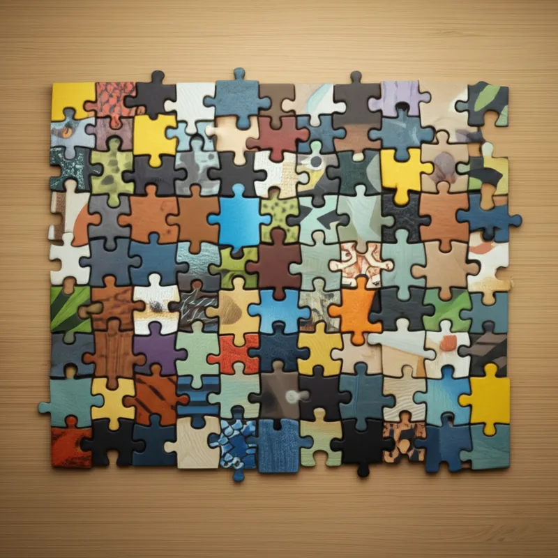 Illustration visuelle de compos: Essai, composition - Image 1