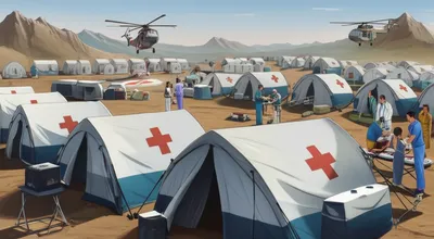 Illustration ambulances - Image 1