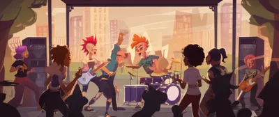 Illustration punks - Image 1