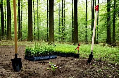 Illustration forestry - Image 1