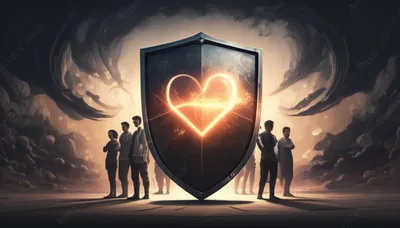 Illustration defending - Image 1