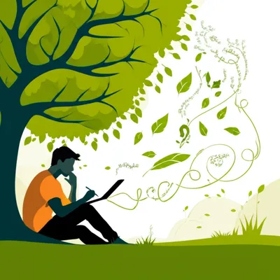 Illustration poet - Image 1