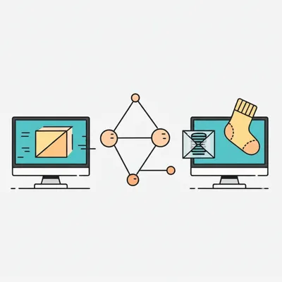 Illustration socks - Image 1