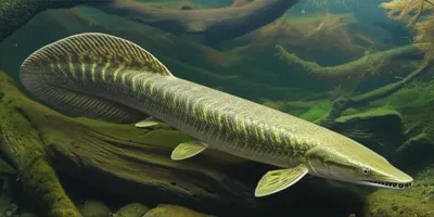 Illustration bowfin