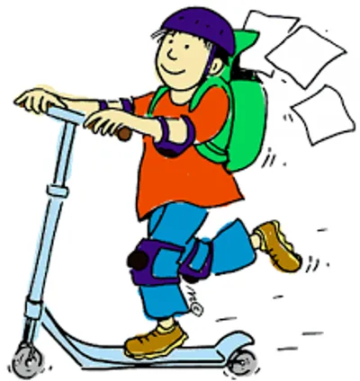 Illustration scooter - Image 2