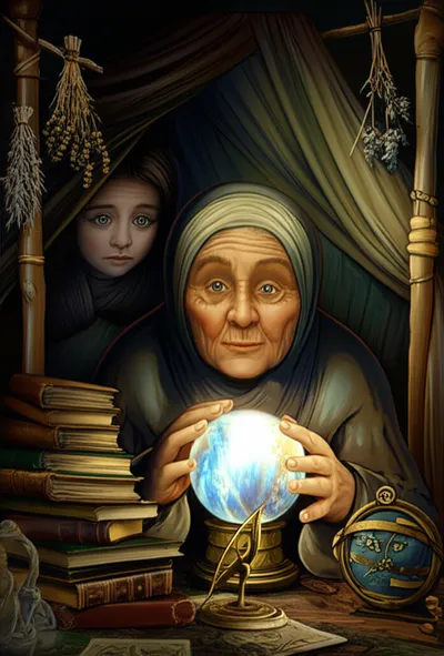 Illustration soothsayer - Image 1