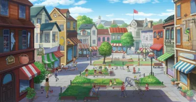 Illustration towns - Image 1