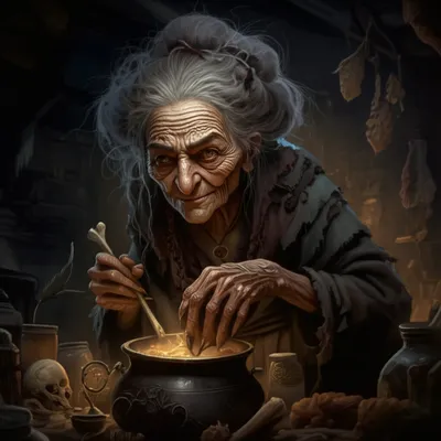 Illustration crone - Image 1