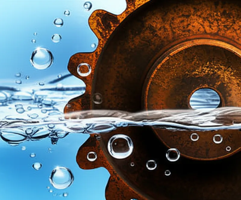 Visual illustration for the word "oxidation" - The combination of a substance with oxygen.