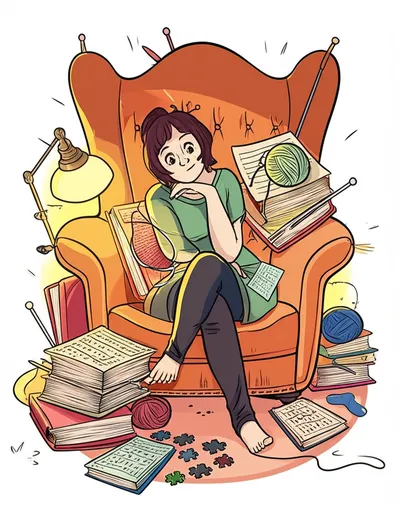 Illustration sedentary - Image 1