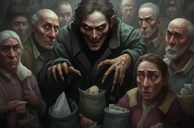 Illustration bloodsucker - Image 1