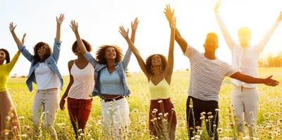 Illustration rejoice - Image 1