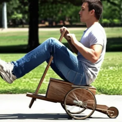 Illustration velocipede