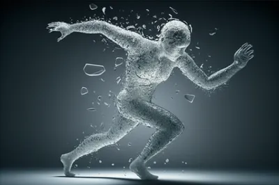 Illustration shivered - Image 1