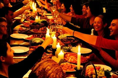 Illustration convivial