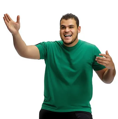 Illustration gesticulating