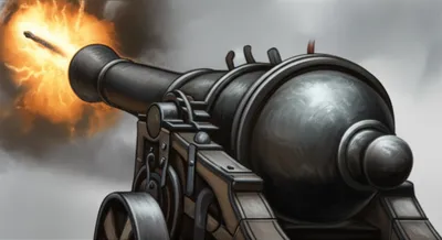 Illustration howitzer - Image 1