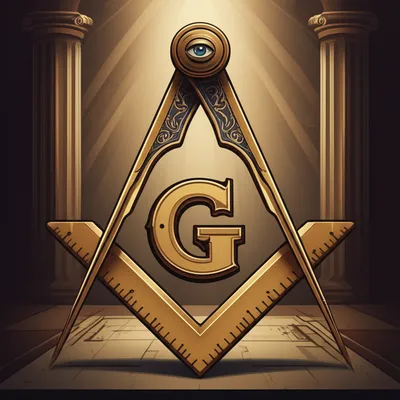 Illustration masonic - Image 1