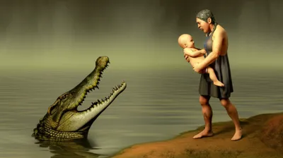 Illustration crocodiles - Image 1