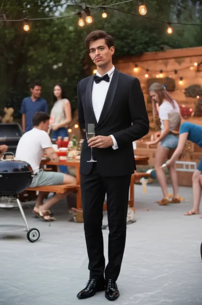 Illustration overdressed - Image 1