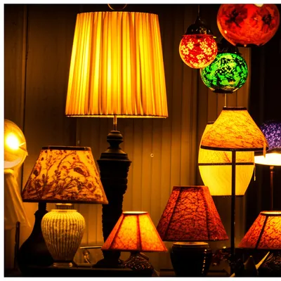 Illustration lampshades - Image 1