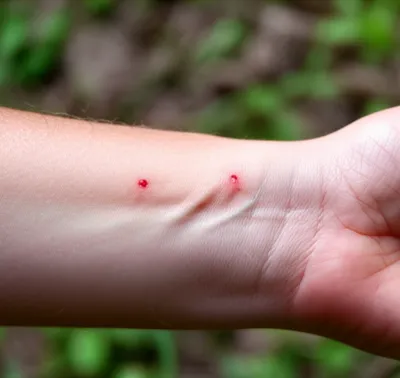 Illustration snakebite