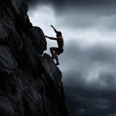 Illustration struggling