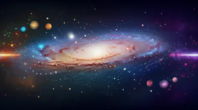 Illustration antimatter