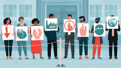 Illustration picketing - Image 1