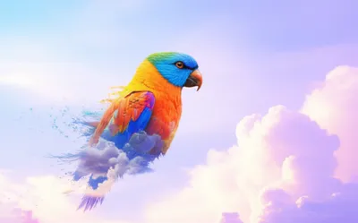 Illustration feathered - Image 1