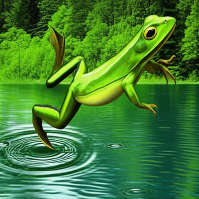 Illustration amphibian