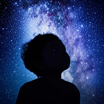 Illustration gazing - Image 1