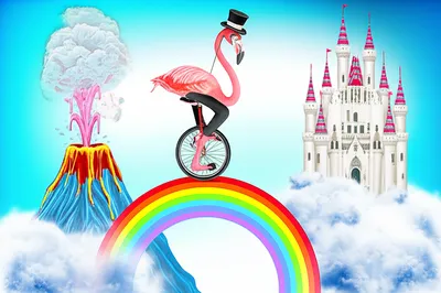 Illustration unrealistic