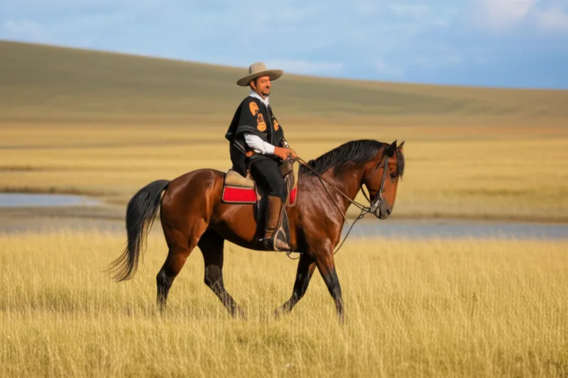 Ilustración visual de la palabra "caballero" - Jinete