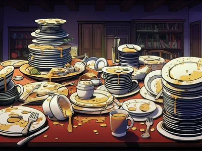 Illustration mess - Image 1