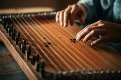 Illustration zither - Image 1