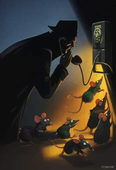 Illustration rats - Image 1