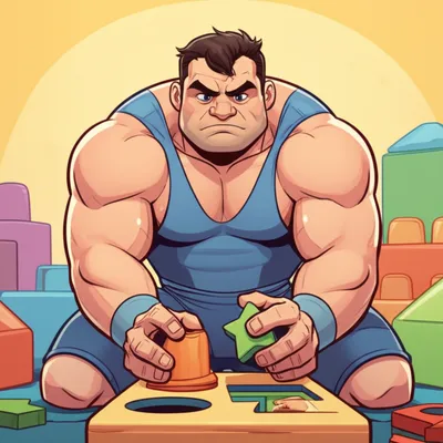 Illustration meathead - Image 1