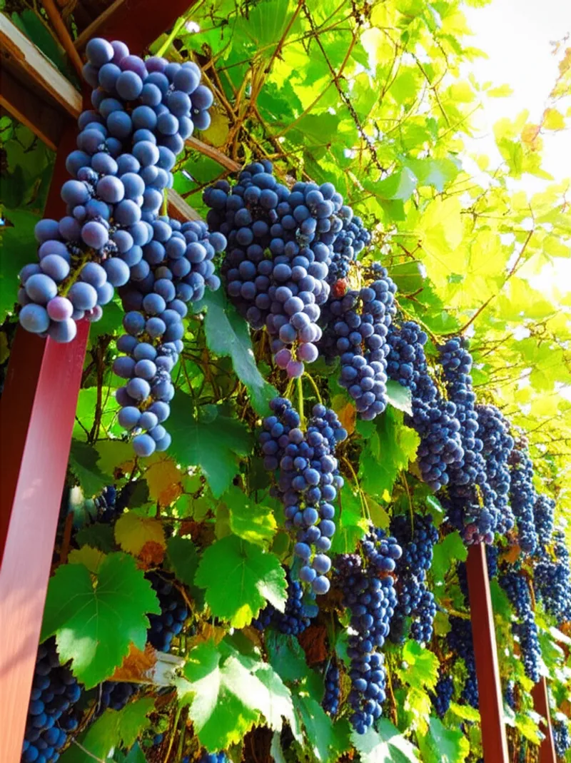 Illustration visuelle du mot « grapevine » - Vigne