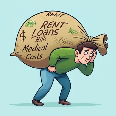 Illustration debts - Image 1