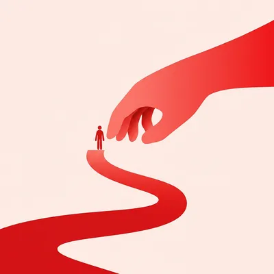 Illustration red - Image 1