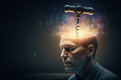 Illustration corkscrew - Image 1