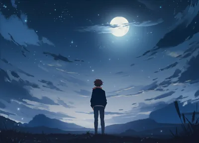 Illustration nocturne - Image 1