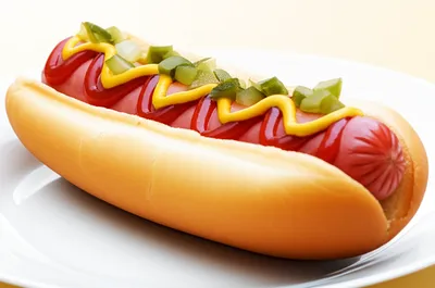 Illustration hotdogs