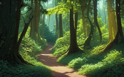 Illustration woods - Image 1